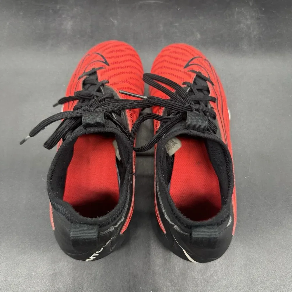 Nike Youth Phantom GX FG Academy Soccer Cleats Size 3.5Y Black Red DD9563-600 - Picture 5 of 7